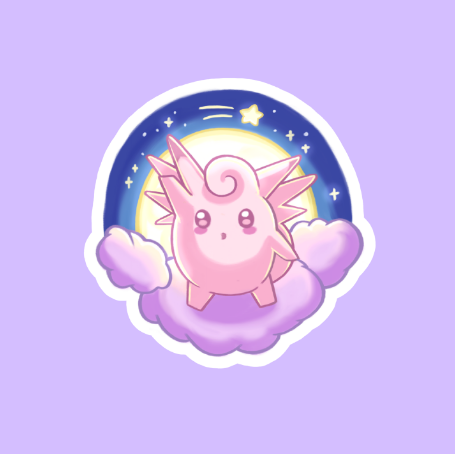Holographic Celestial Vinyl Stickers