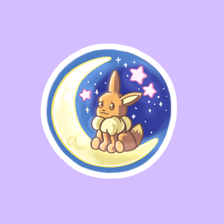 Holographic Celestial Vinyl Stickers