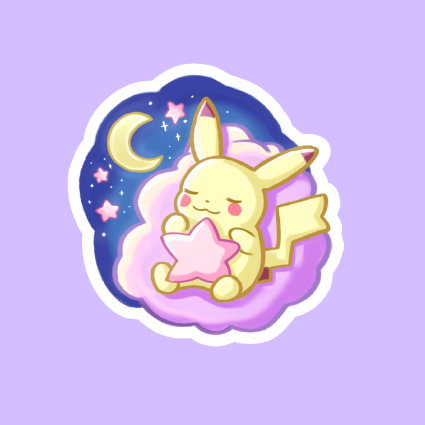 Holographic Celestial Vinyl Stickers